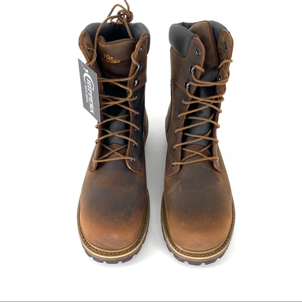 Chippewa Boots Men's Steel Toe Work Boots - 13M - Picture 3 of 9